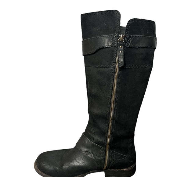 UGG Tall Black Boots Dayle Rider - Picture 7 of 11